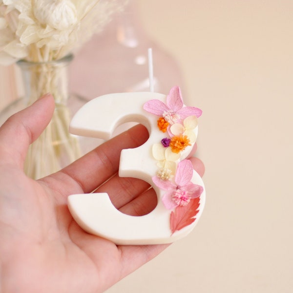 Number One Candle Etsy