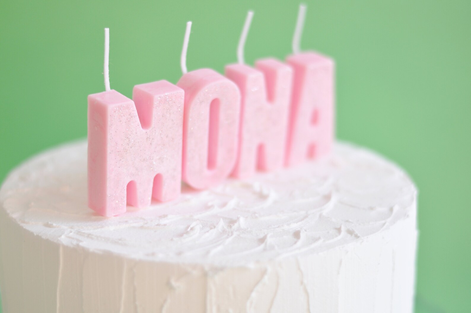 Personalized Birthday Candles Cake Toppers Letter Candles Etsy
