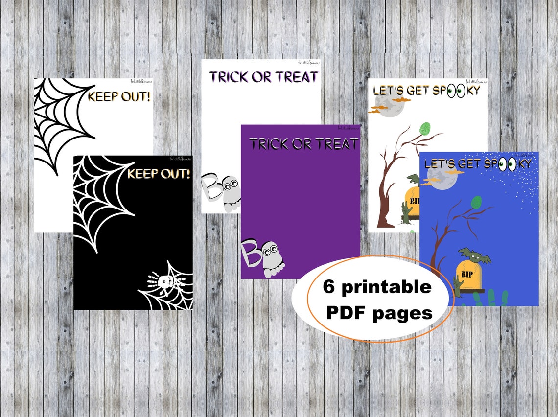 Printable Halloween Art Projects for Kids DIY Halloween Kid | Etsy
