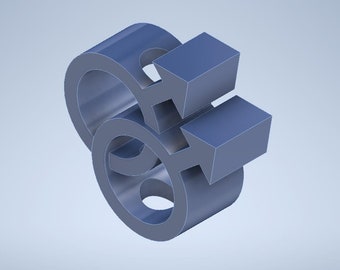 Gay Symbol Straw Topper STL File For 3D Printing