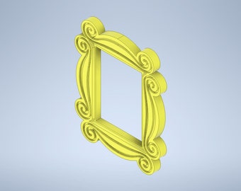 Download 3d Friends Frame Etsy