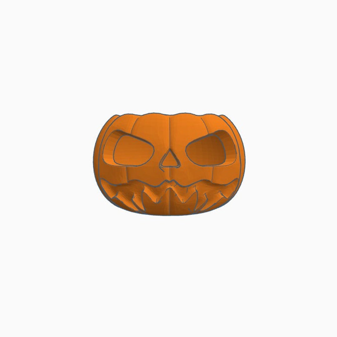 Stacked Jack-O-Lantern Straw Topper - 3D model by Noob3dPrinting on Thangs