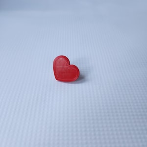 Heart Croc Buddy Shoe Charm Clip Multiple Colors