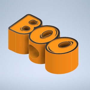 バンドル X4 ハロウィーンの不気味なストロー トッパー ストロー バディ STL ファイル 3D 印刷用 -2