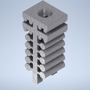 Baum Stroh Topper STL Datei für den 3D Druck ziehen