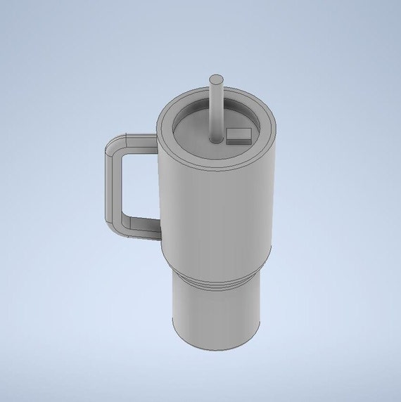 Stanley 20 oz cup handle by visualplastik, Download free STL model
