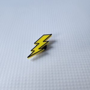 Lightning Bolt Croc Buddy Shoe Charm Clip Dual Color