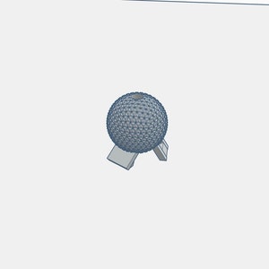 Epcot Spaceship Straw Topper STL File For 3D Printing