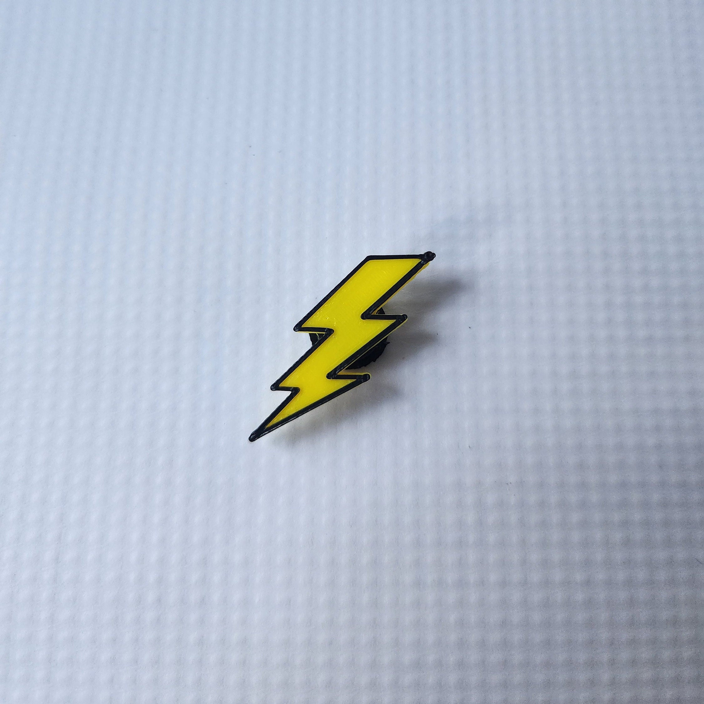 Lightning Bolt Croc Buddy Jibbitz Shoe Charm Clip Dual Color Etsy UK