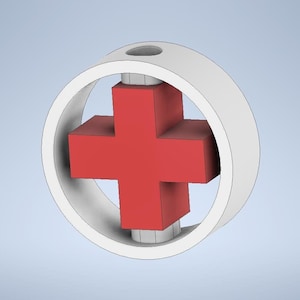 Nurse/Medical Straw Topper STL File For 3D Printing