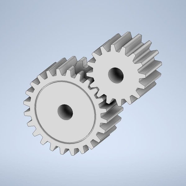 Gears Engineering STEM Straw Topper STL File For 3D Printing