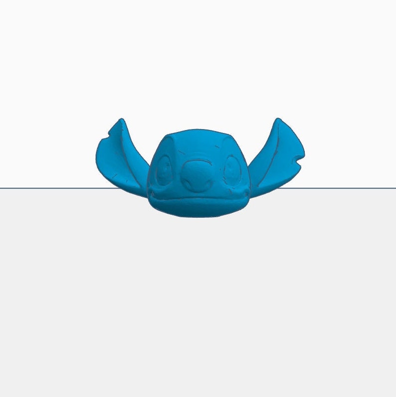 Stitch Lilo & Stitch Straw Topper STL File for 3D Printing Etsy