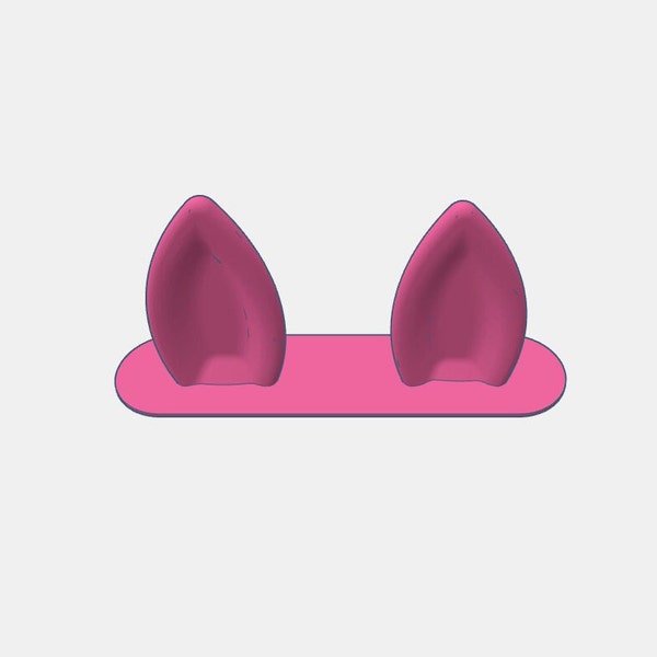 Airpod Max Kopfhörer Hasen Ohren Stirnband Band STL Datei für 3D Druck