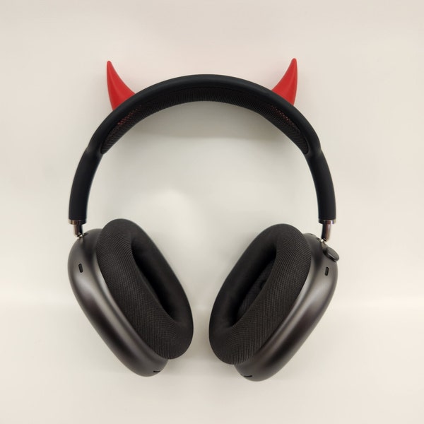 Apple Airpod Max Headphones Devil Horns Headband Strap-- Multiple Colors