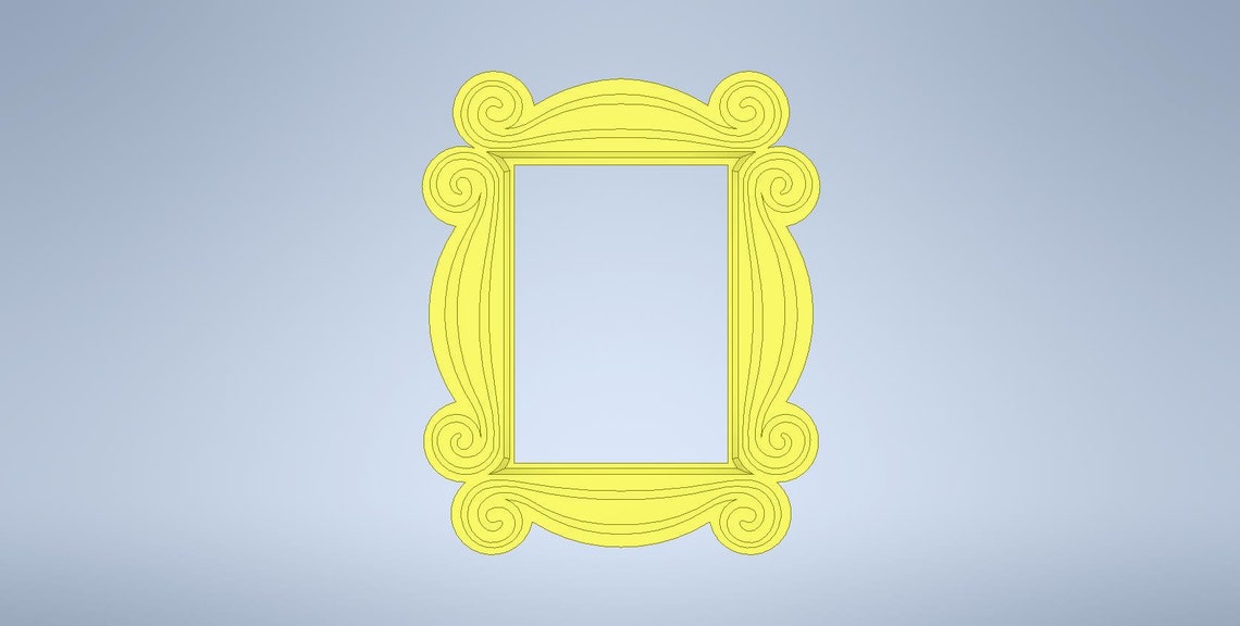 Friends Picture Frame STL File for 3D Printing Etsy