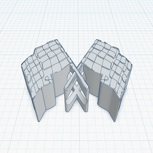 Checkered Flags Straw Topper STL File For 3D Printing