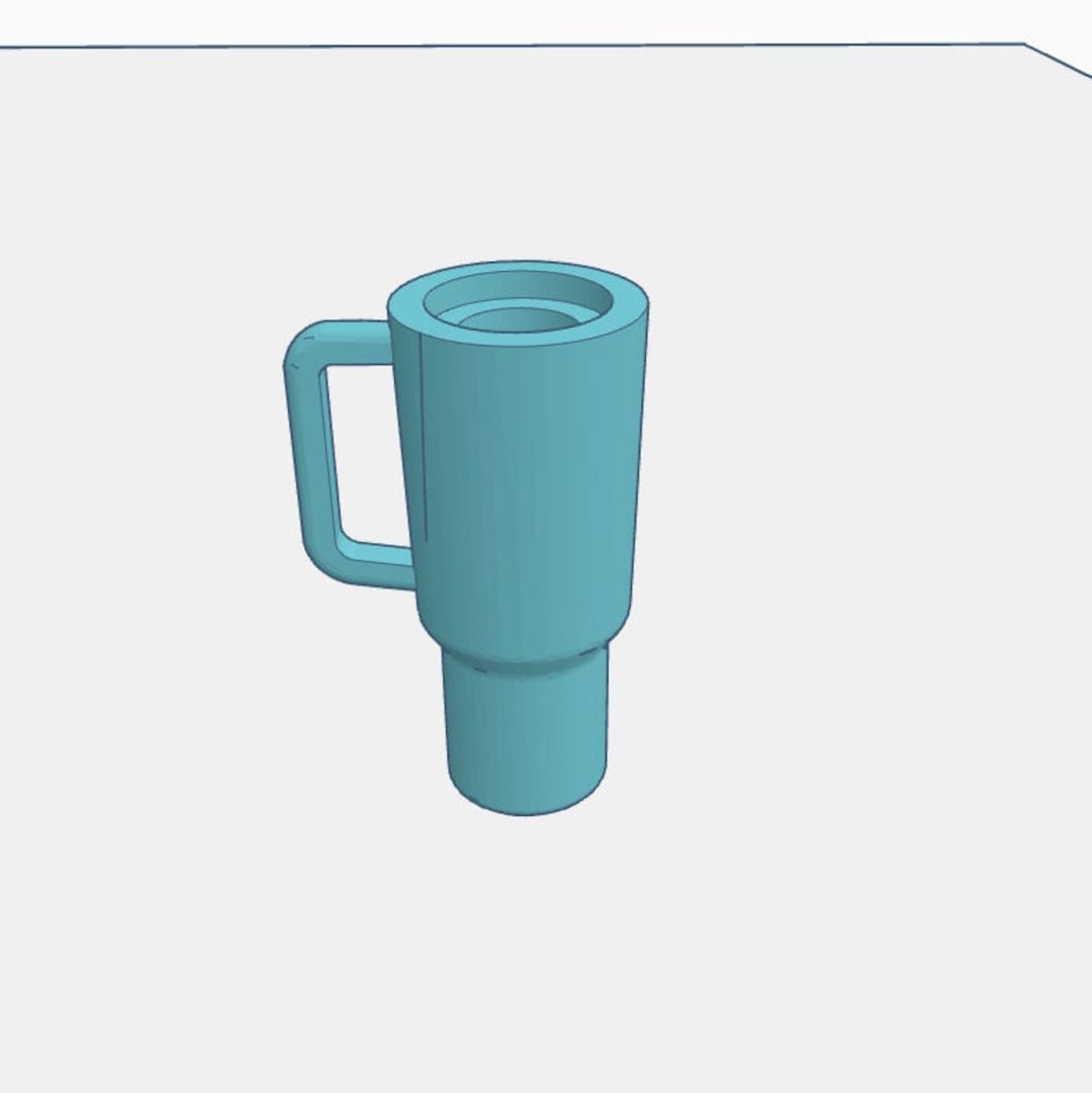 Stanley Tumbler Straw Topper STL File for 3D Printing Etsy