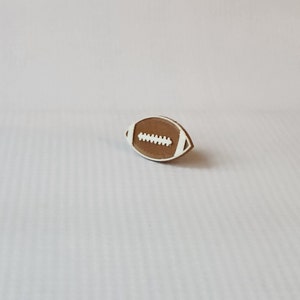 Football Croc Buddy Shoe Charm Clip Dual Color