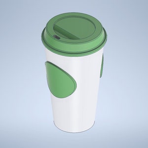 Starbucks Hot Cup STL File For 3D Printing