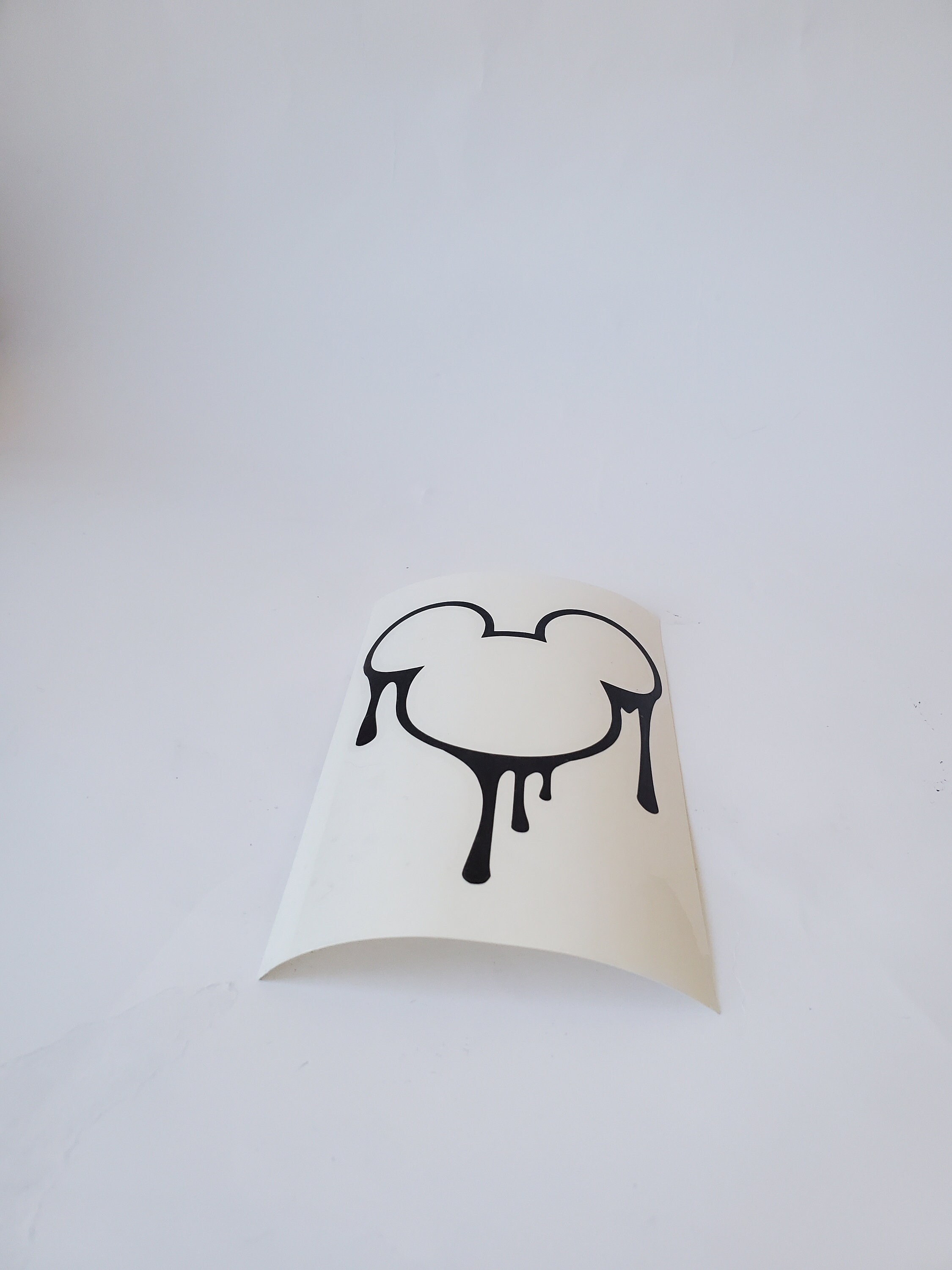Mickey Mouse Drippy Open Vinyl Sticker Decal Multiple - Etsy UK