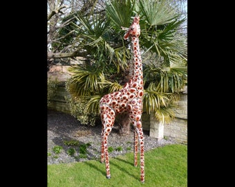 230cm garden giraffe 2.3m high steel giraffe