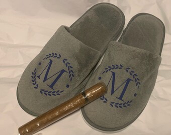 personalized slippers for him