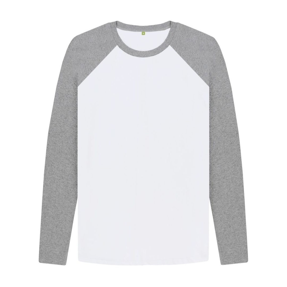 Organic Men's Long Sleeve Baseball T Shirt Produced with Etsy
