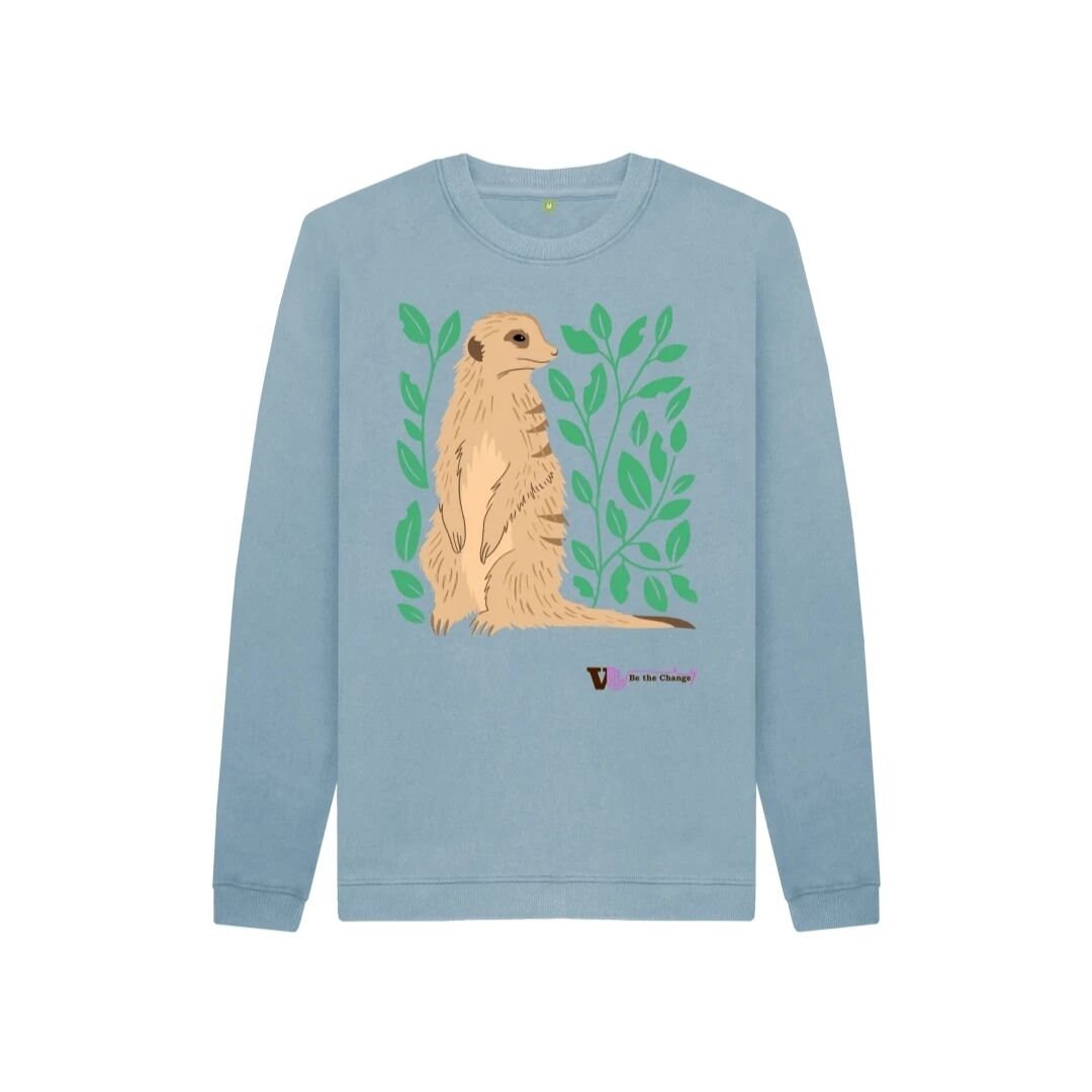 Meerkat Unisex Kids Sweater Made With 