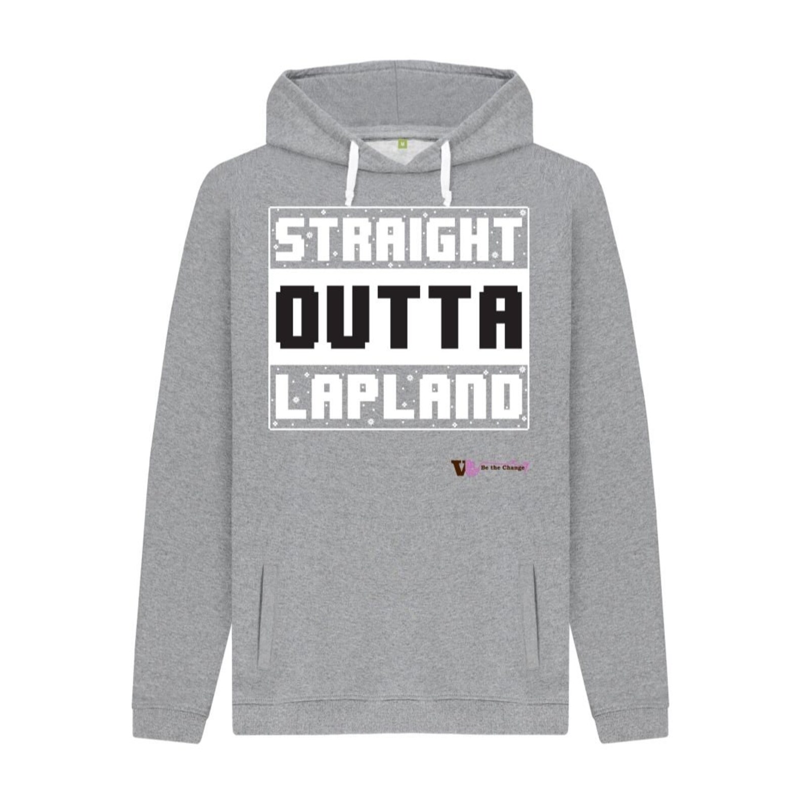 Straight Outta Lapland Organic Men's Hoodie Produced - Etsy