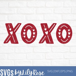 XOXO Svg Cut File- Valentine’s Day Cut File- svg- Xoxo Clipart- Cricut-Silhouette- SVG for Wedding- SVG for Valentine’s Day