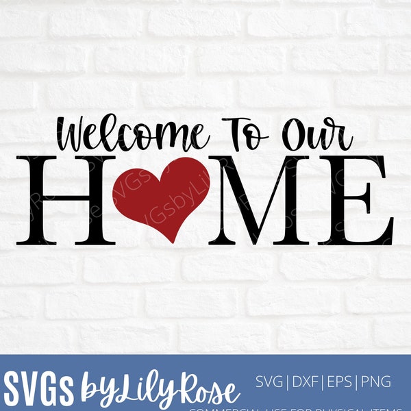 Welcome to Our Home - Etsy