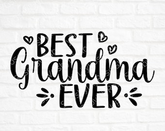 Download Best Grandma Svg Etsy