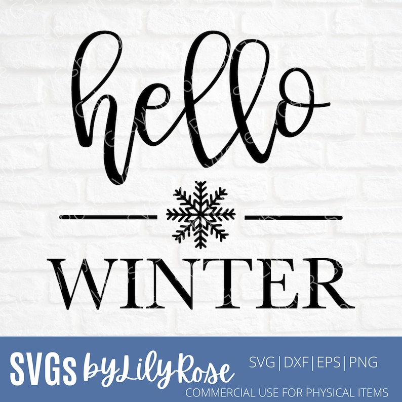 Download Cricut Svg File Hello Winter Cut File Winter Svg File Winter Cricut File Silhouette Cut File Hello Winter Clipart Clip Art Art Collectibles Kromasol Com