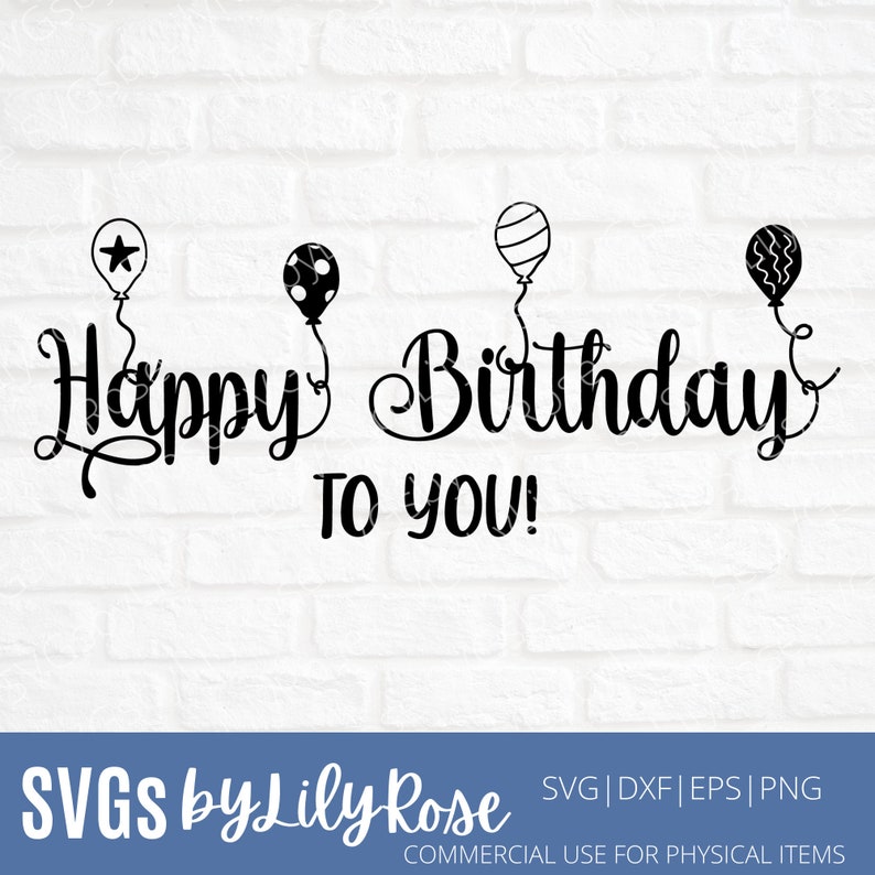 Download Birthday Card Svg Birthday Clipart Happy Birthday To You Svg File Silhouette Cut File Svg For Birthday Cricut Happy Birthday Cut File Clip Art Art Collectibles
