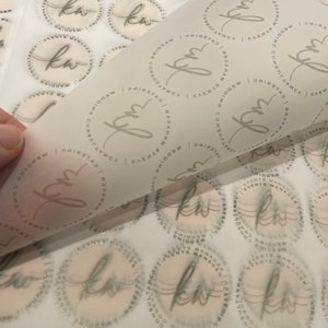 Branded Wrap - Vellum Wrap - Custom Wrapping Paper - Business Wrap - Personalised Vellum Paper - Packing Paper - Eco Tissue Wrap -