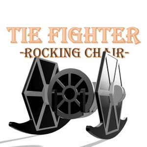 Tie Fighter Kids Rocking Chair