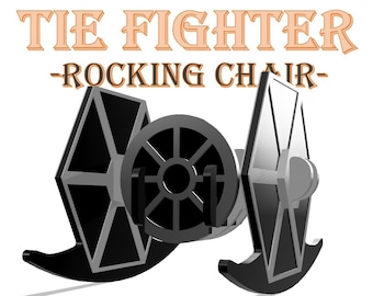 Tie Fighter Kids Rocking Chair