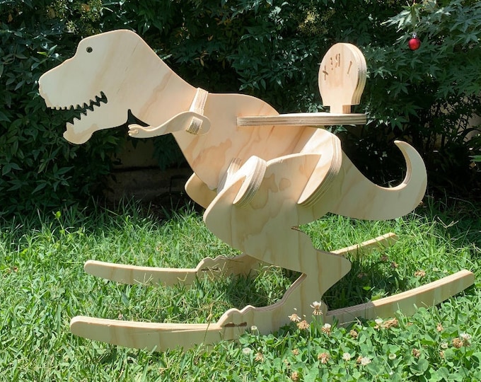 T-rex Rocking Horse DIY Plans - Etsy