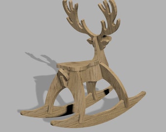 deer rocking horse