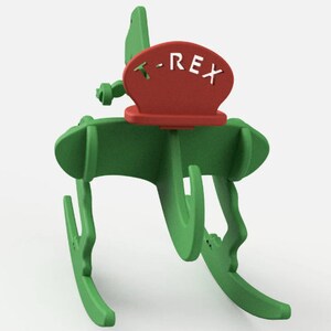 T-rex Rocking Horse DIY Plans - Etsy