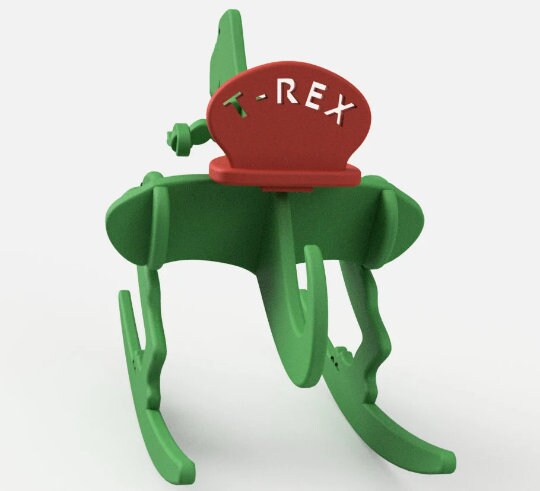T-rex Rocking Horse DIY Plans - Etsy