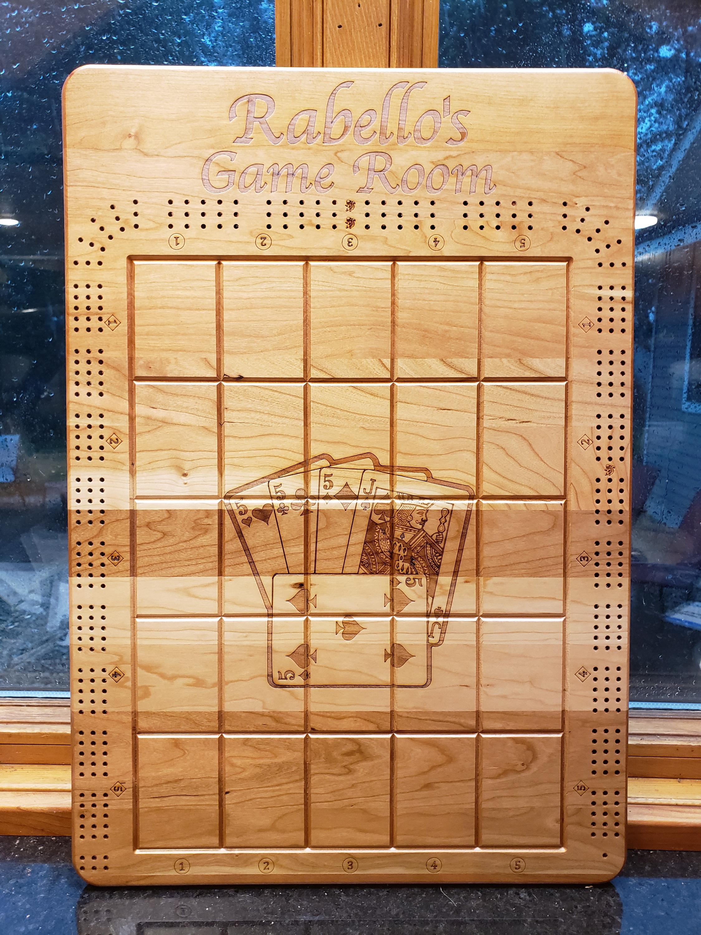 Custom Cross Cribbage Board 29 Hand - Etsy