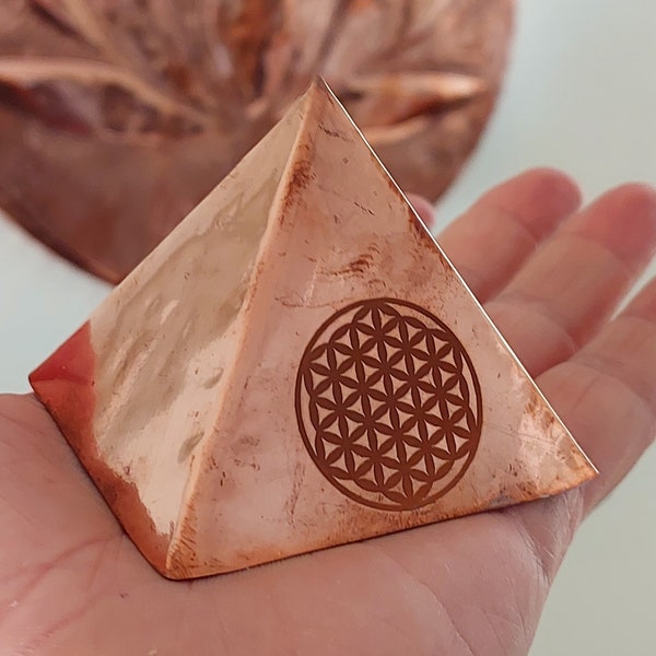 Custom Copper Pyramid Energizer | Copper Charging Pyramid | Energizing & Healing Pyramid | Cleansing Meditation Crystal Healing