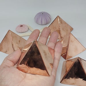 Custom Copper Pyramid Energizer | Copper Charging Pyramid | Energizing & Healing Pyramid | Cleansing Meditation Crystal Healing