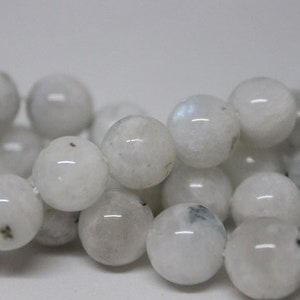 Natural Moonstone Beads 4/5-6/8/10 mm | Moonstone Beads for Jewelry | Beads for Jewelry Making | Natural Stone | Healing Stone Jewelry