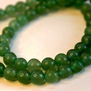 Natural Aventurine Beads 4/5-6/8/10 mm | Aventurine Beads for Jewelry | Beads for Jewelry Making | Natural Stone | Healing Stone Jewelry