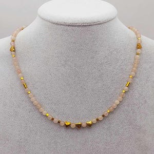 Epic Dream Strawberry Quartz Stone 4mm Necklace