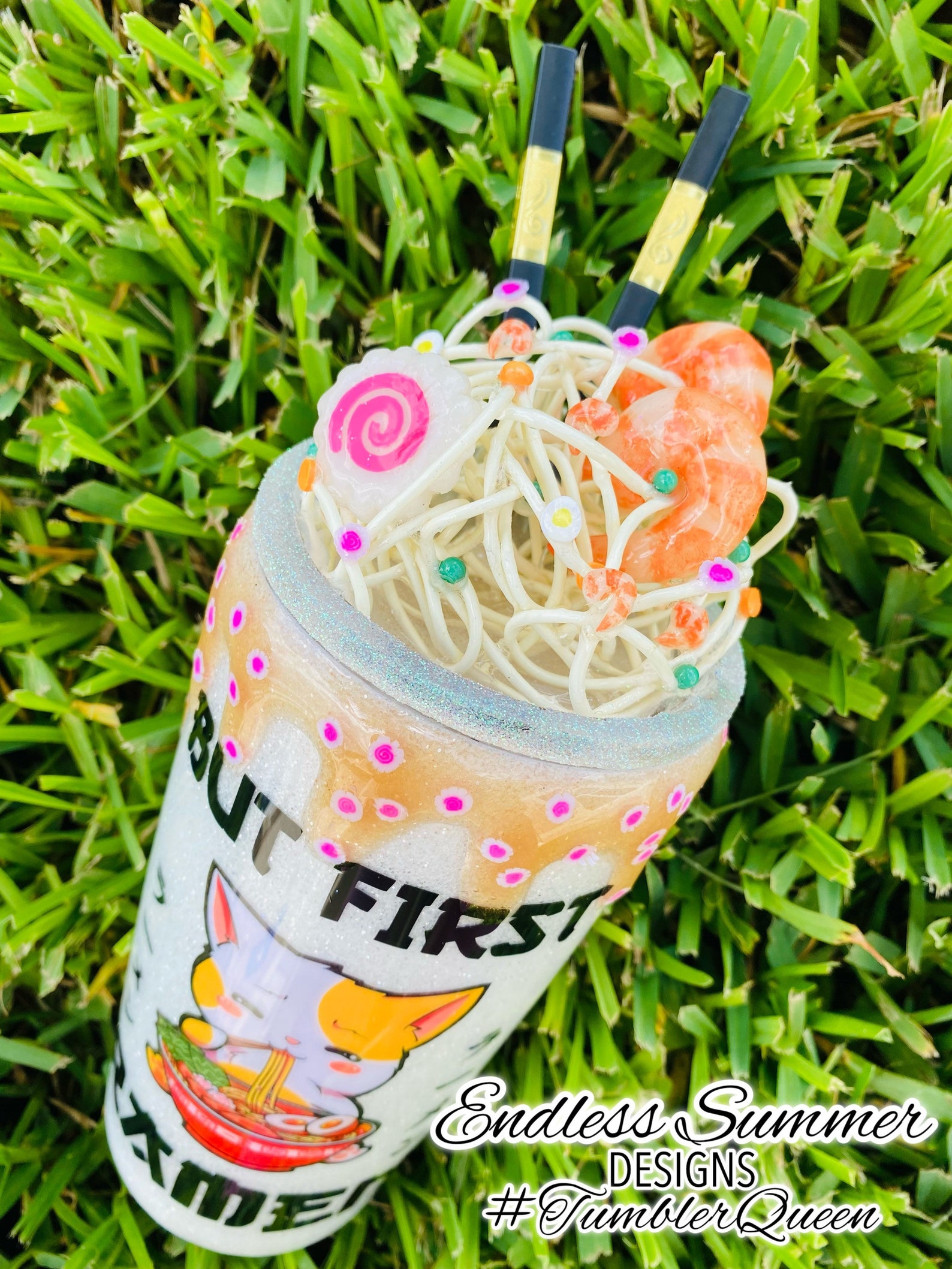 RAMEN 20oz 3D Handmade Ramen Themed Tumbler with CUSTOM Etsy