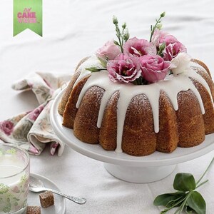 ROYAL BUNDTS Fake Tortenvase | Kuchen inspirierte Blumenvase Einzigartige handgefertigte Blumenpflanzer Herzstück Requisite