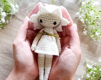 Muguet the Flower Girl - critter stitch crochet pattern / amigurumi